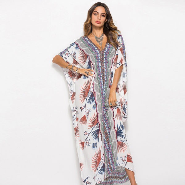 Kaftan Beach Vacation Dress