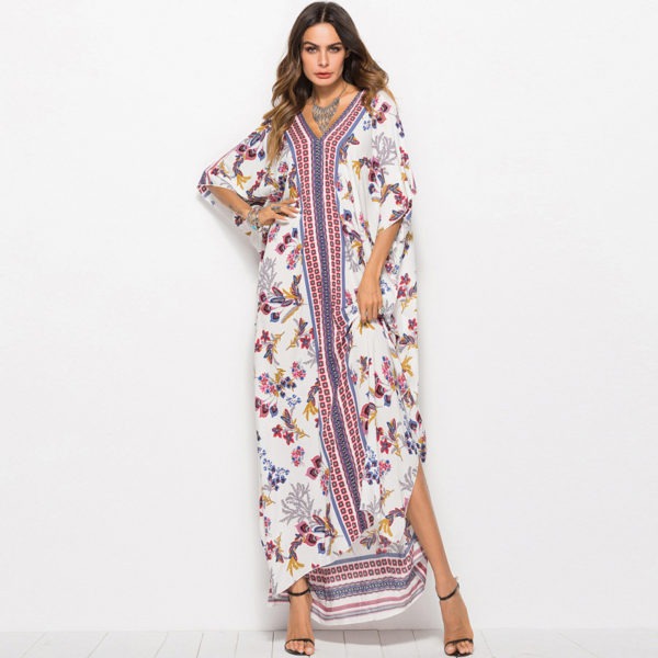 Kaftan Beach Vacation Dress