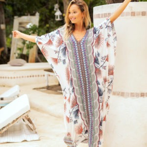 Kaftan Beach Vacation Dress