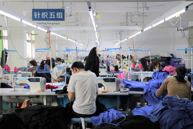 Chen Shan’s Chinese Garment Factory